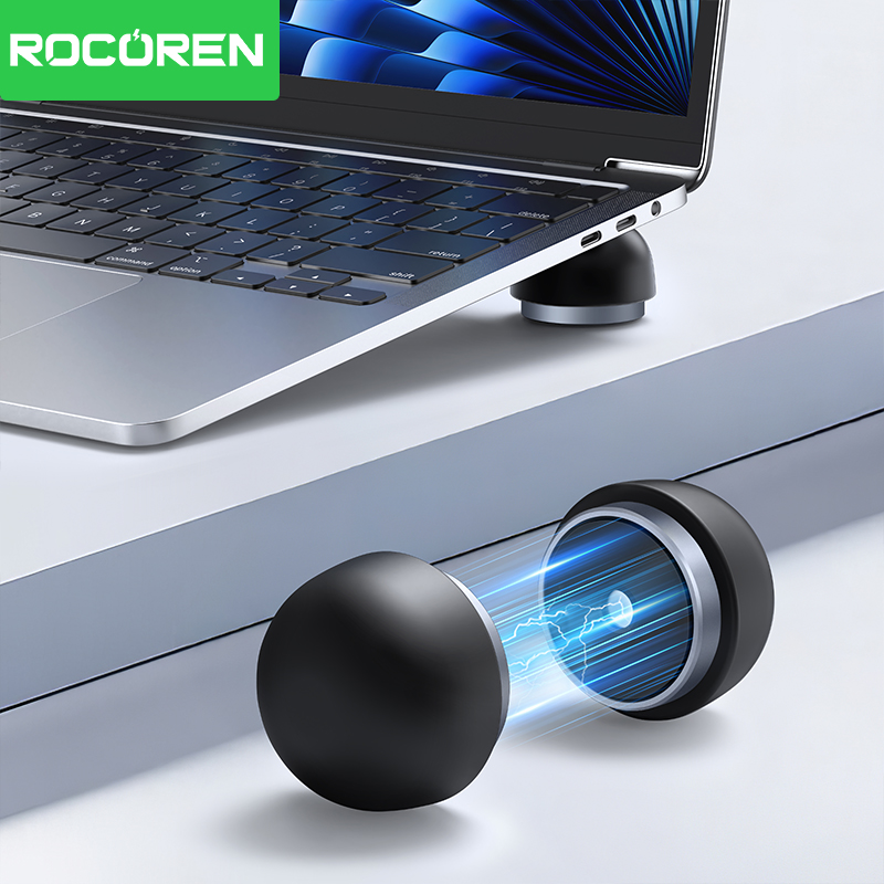 Cooling Stand Tablet - Rocoren Laptop-Ständer, Notebook-Zubehör, Laptop-Pilz-Halter, magnetischer Mini-Kühlerständer