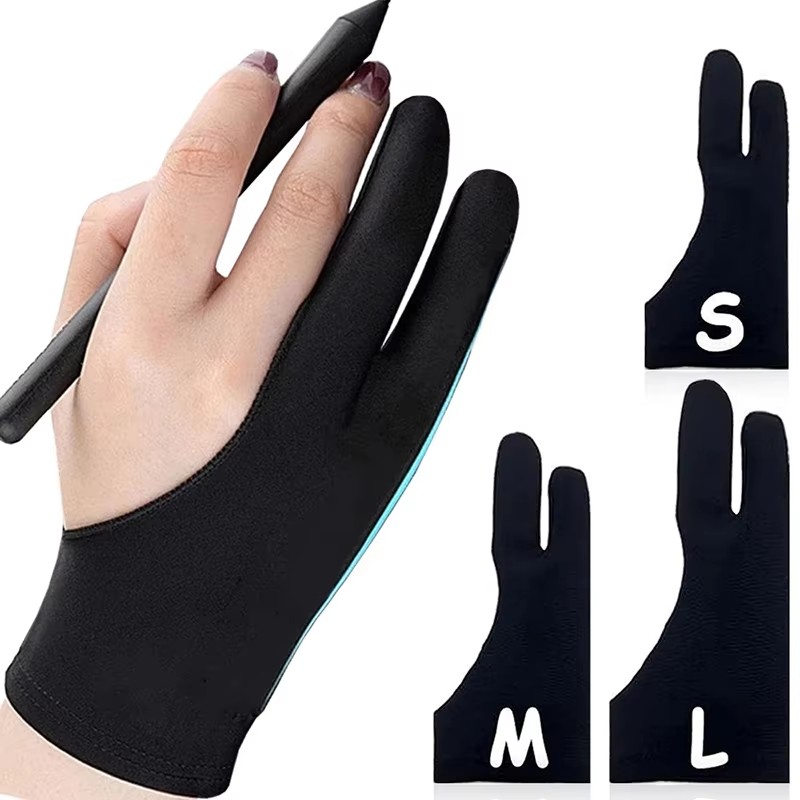Zwei-Finger-Anti-Touch-Malhand – Drawing Glove Artist Bewertung und Preis