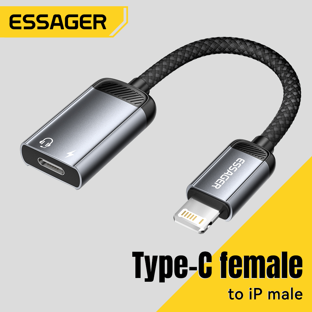 Essager Typ-C-Audio-Adapterkab – Wired Earphone Lightning Bewertung und Preis