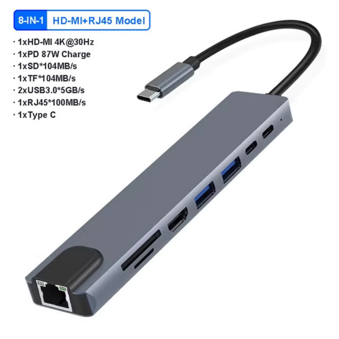 4/7/8/11in1 Docking Hub 4K USB – Usb Hub Type C Bewertung und Preis