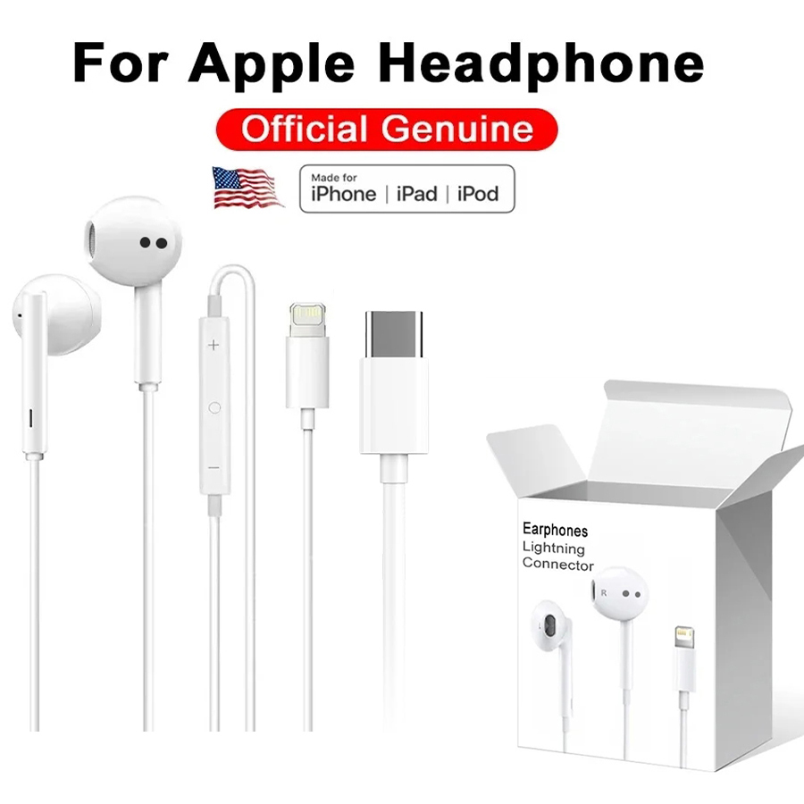 Für Apple iPhone 17 16 15 14 1 – Wired Earphone Lightning Bewertung und Preis