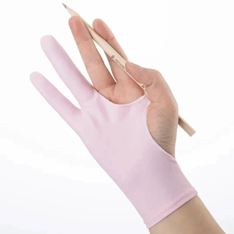 1/4 Stück Anti-Fouling-Zwei-Fi – Drawing Glove Artist Bewertung und Preis