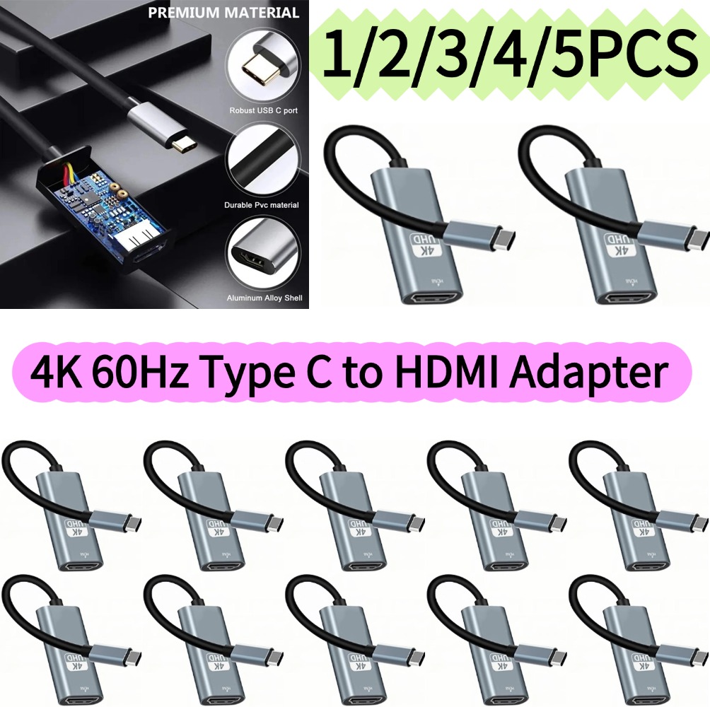 4K 60Hz Typ-C zu HDMI Adapter  – Usb Hub Type C Bewertung und Preis